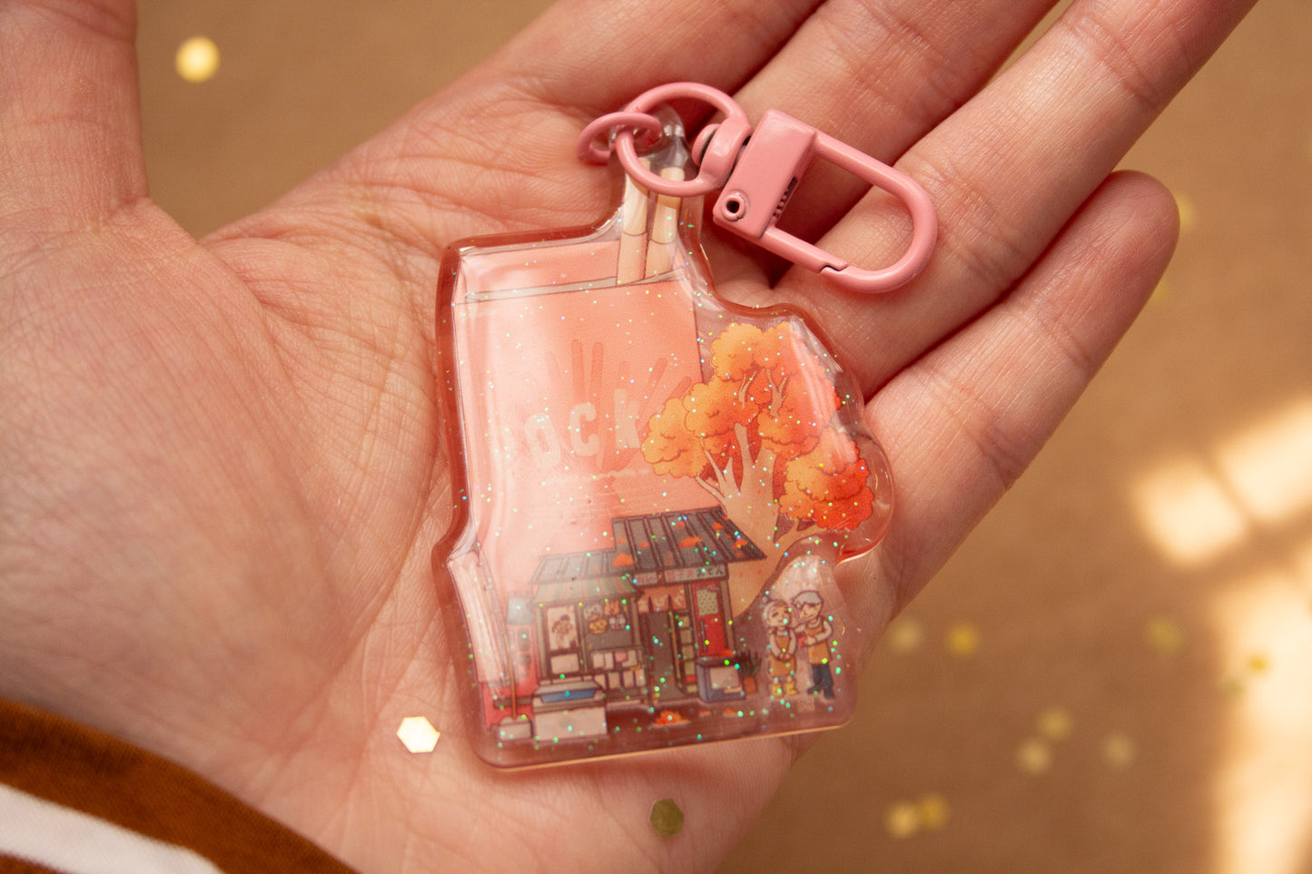 Pocky Konbini Keychain