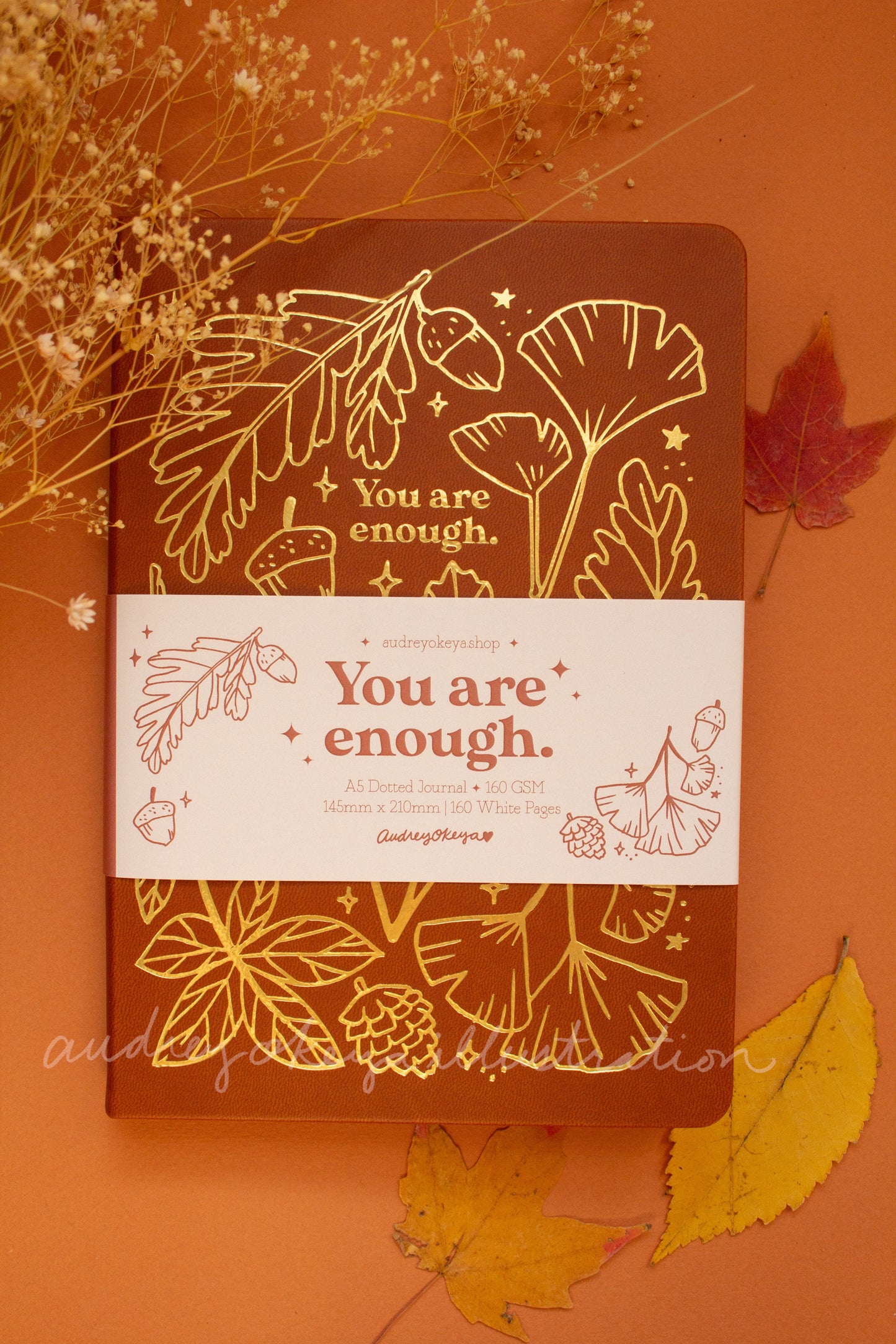 You are Enough Autumnal Journals | A5 and TN Travel Size