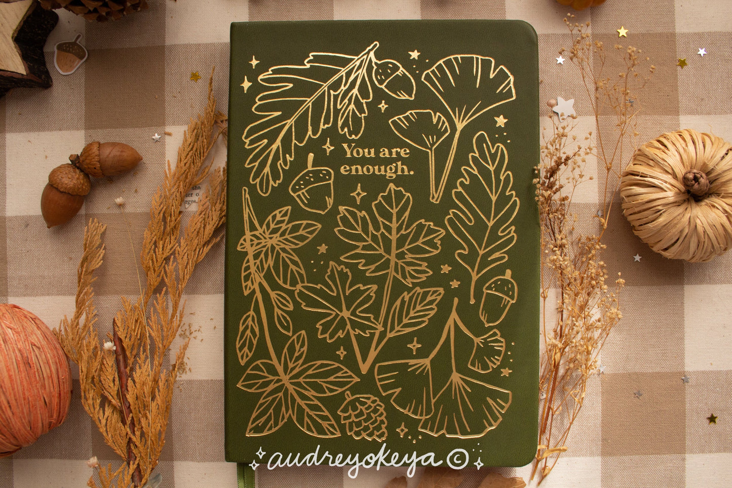 You are Enough Autumnal Journals | A5 and TN Travel Size