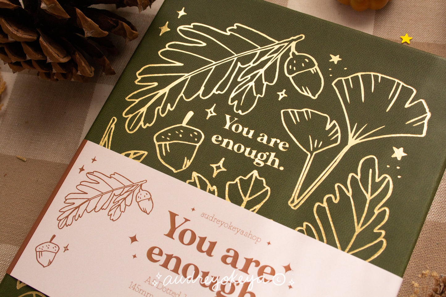 You are Enough Autumnal Journals | A5 and TN Travel Size