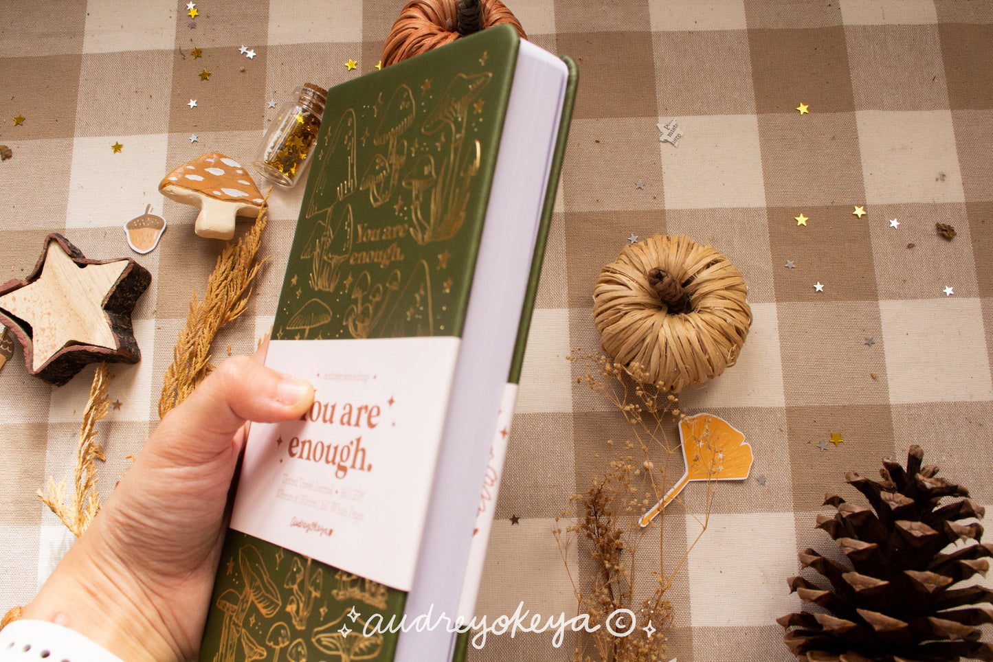 You are Enough Autumnal Journals | A5 and TN Travel Size