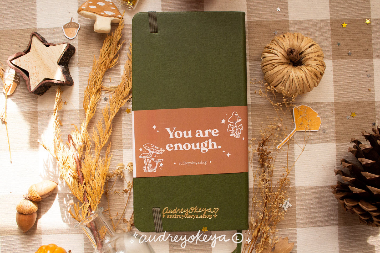 You are Enough Autumnal Journals | A5 and TN Travel Size