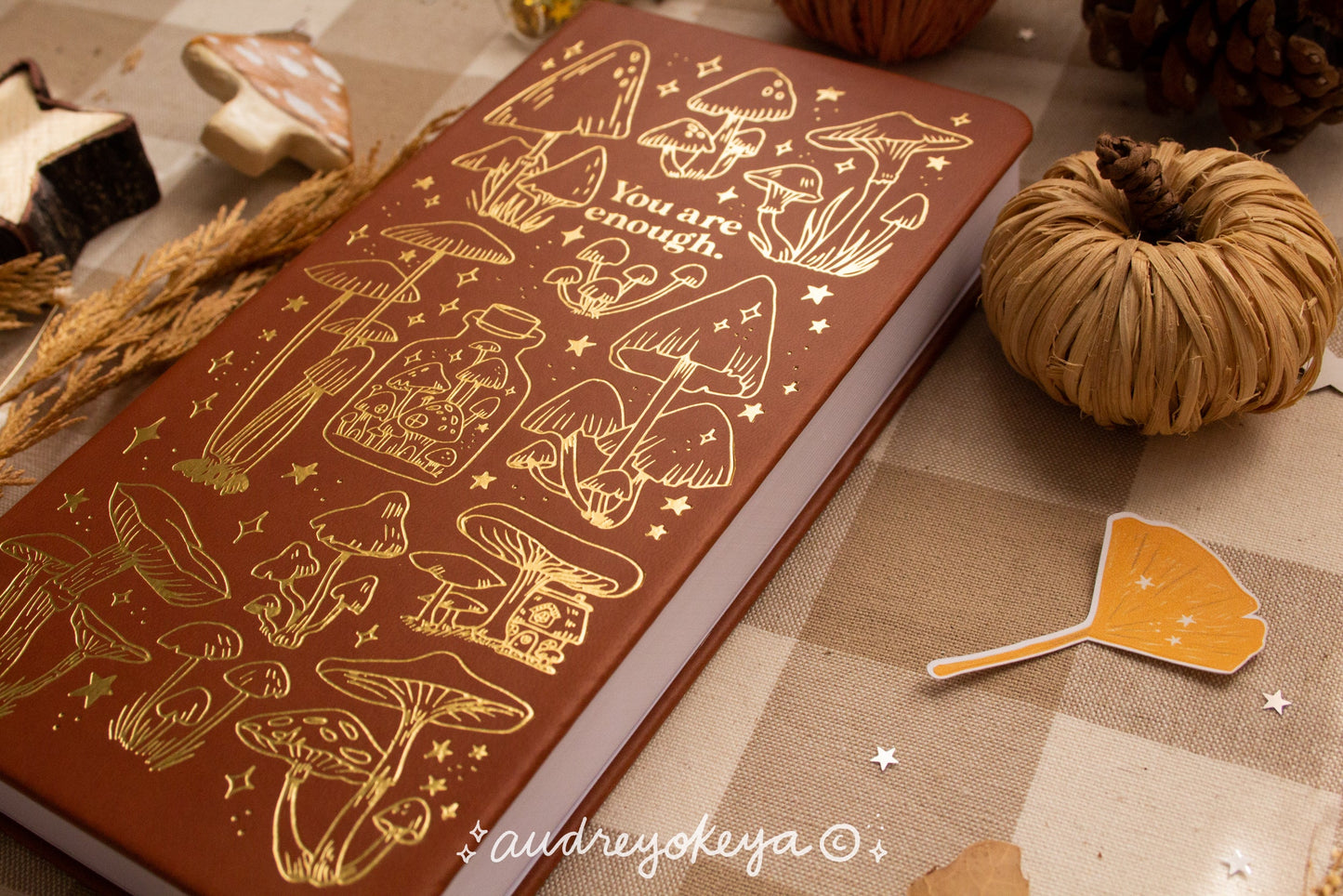 You are Enough Autumnal Journals | A5 and TN Travel Size