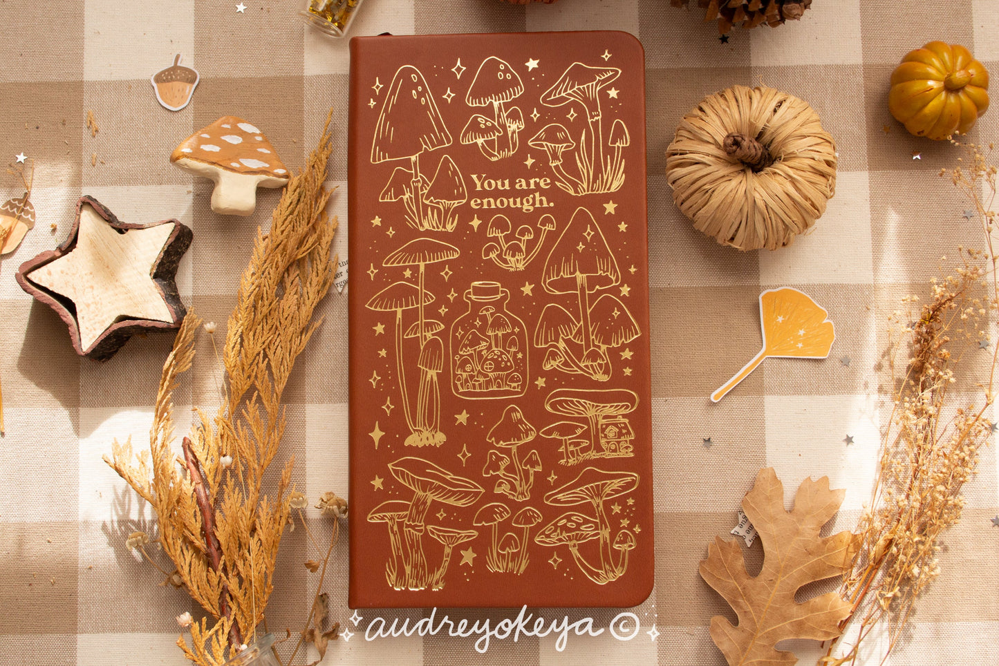 You are Enough Autumnal Journals | A5 and TN Travel Size