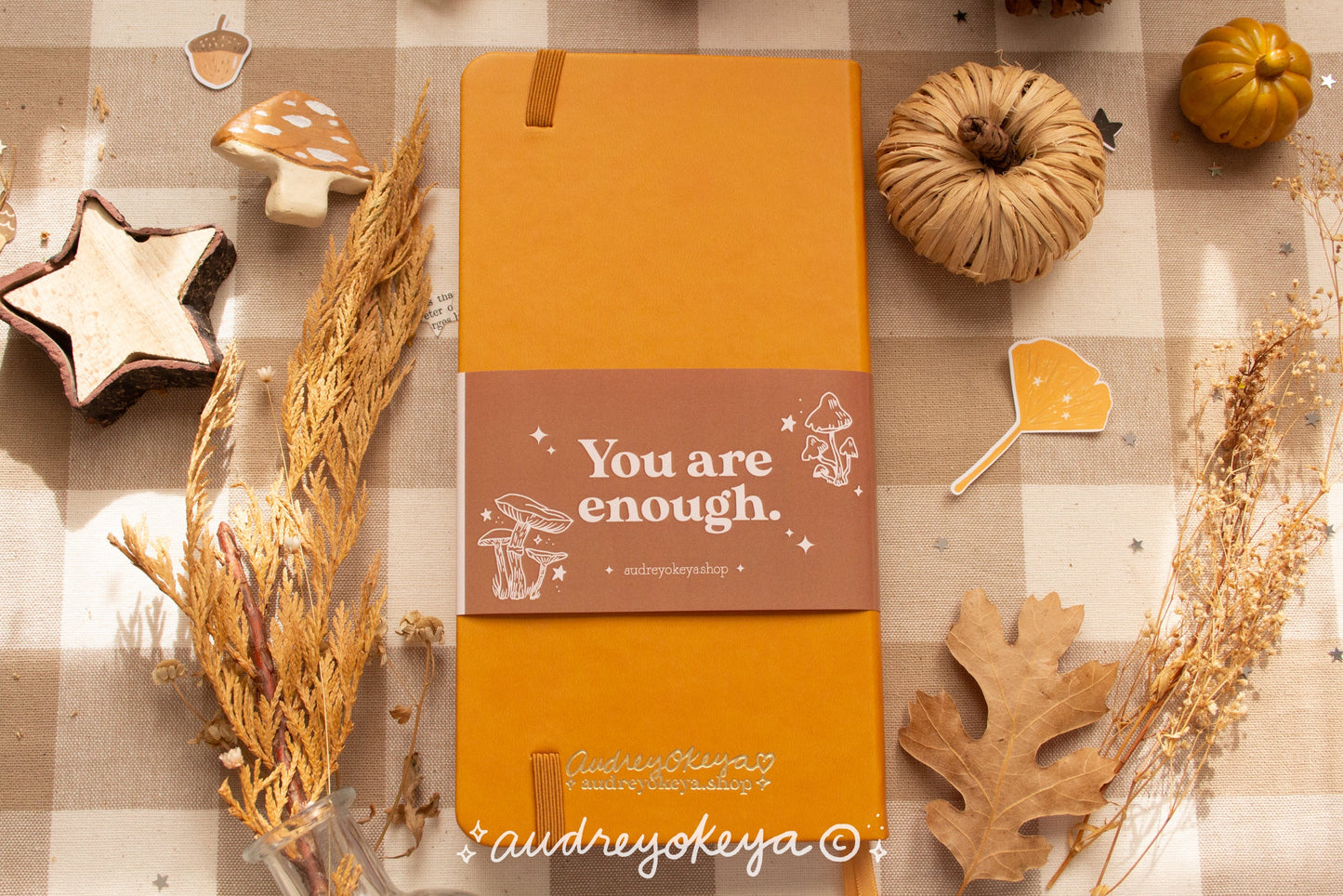 You are Enough Autumnal Journals | A5 and TN Travel Size