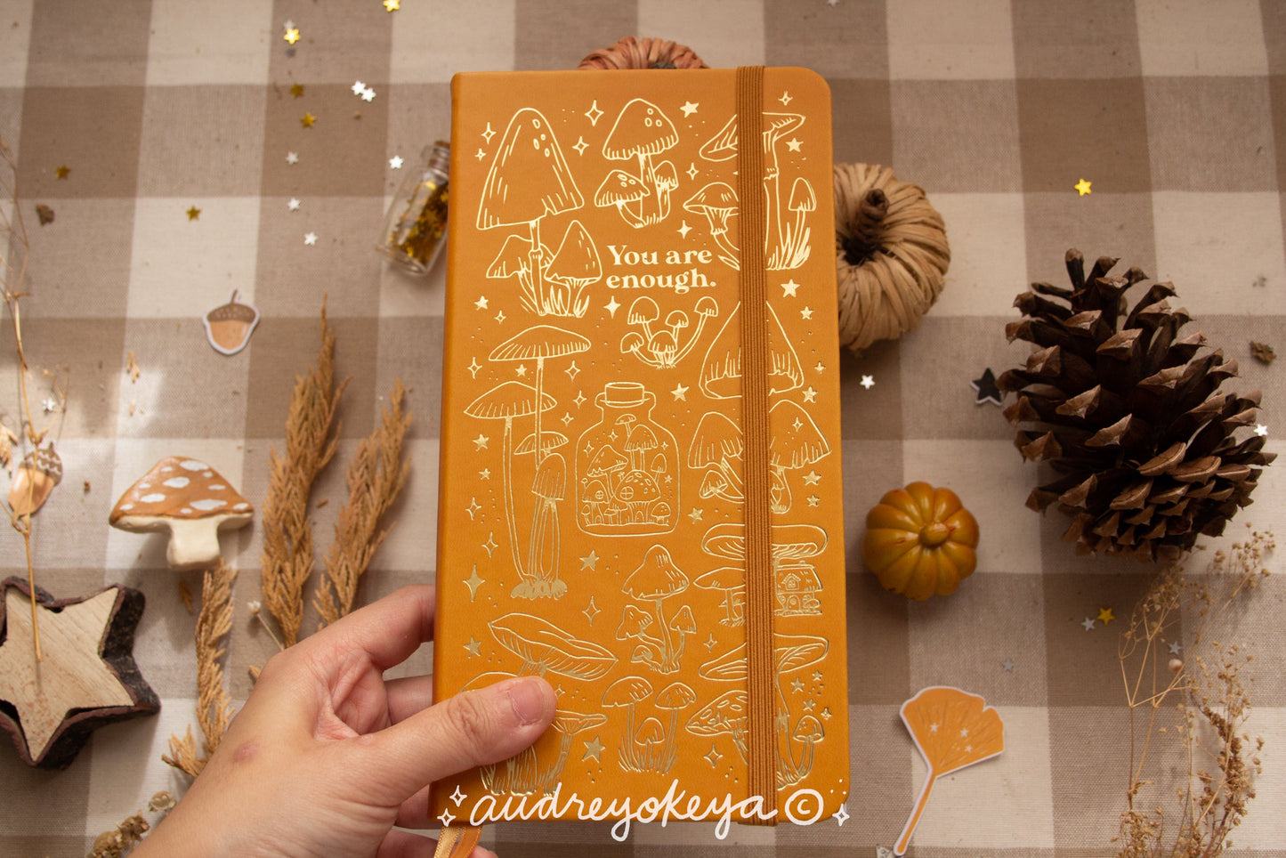 You are Enough Autumnal Journals | A5 and TN Travel Size