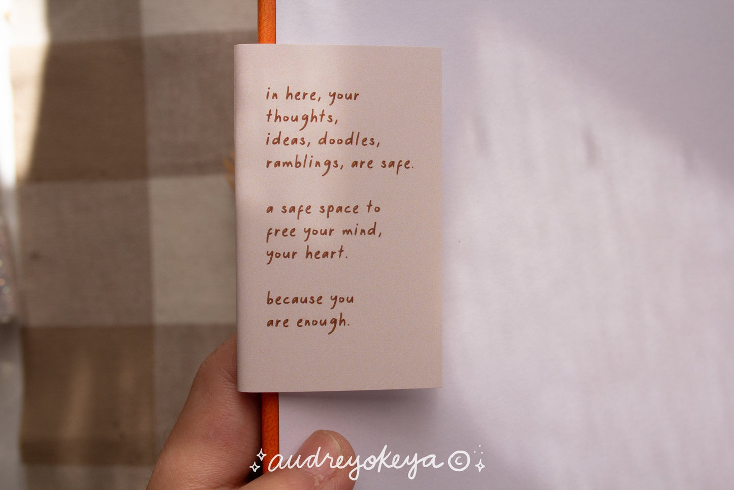 You are Enough Autumnal Journals | A5 and TN Travel Size