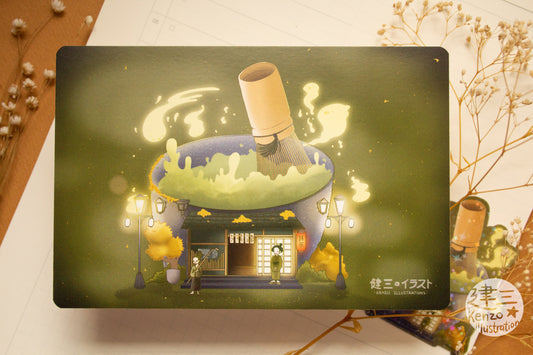 Matcha Machiya Print