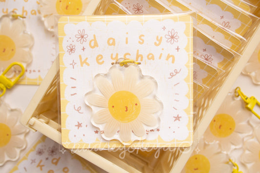 Daisy Keychain