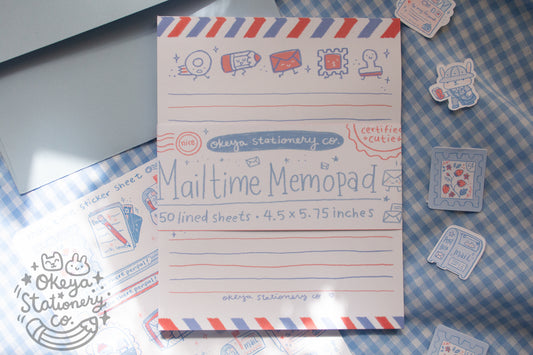 Mailtime Memo Pad