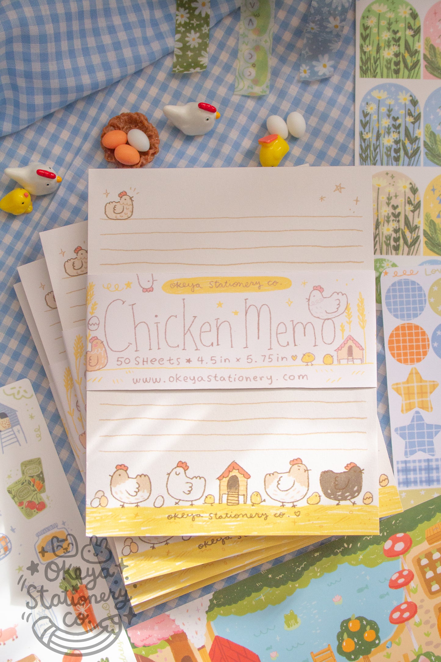 Chicken Memo Pad