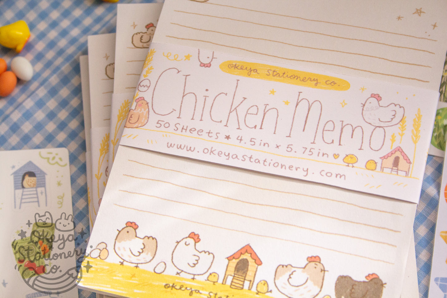 Chicken Memo Pad