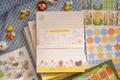 Chicken Memo Pad