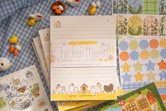 Chicken Memo Pad