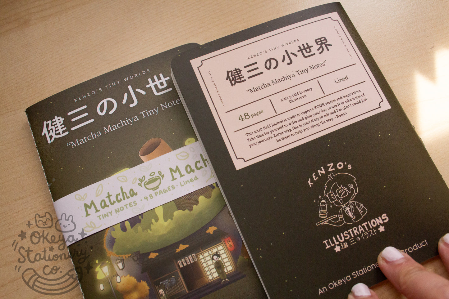 Matcha Machiya Tiny Notes
