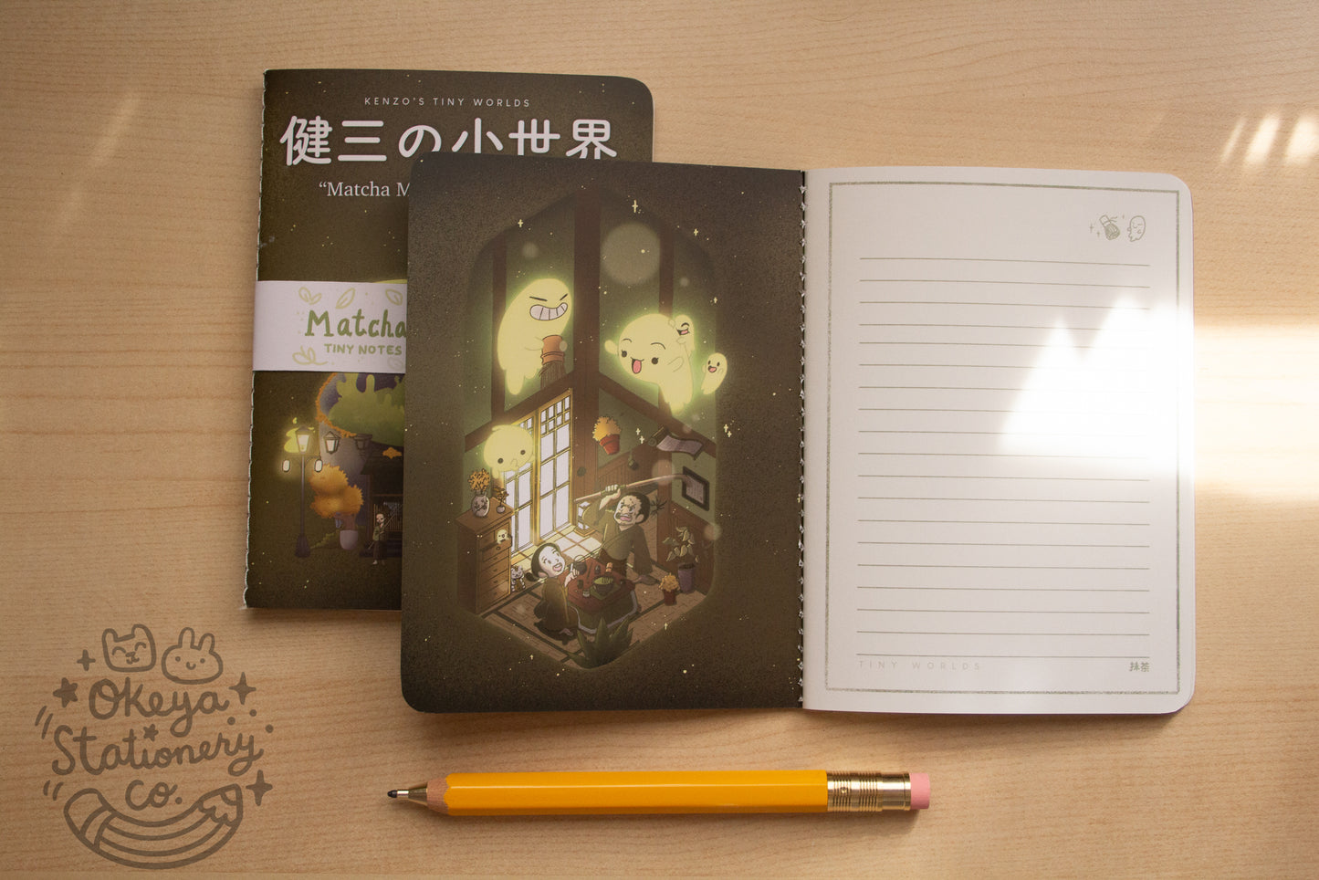 Matcha Machiya Tiny Notes