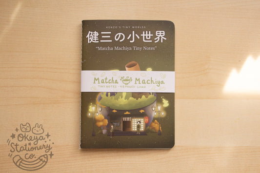 Matcha Machiya Tiny Notes