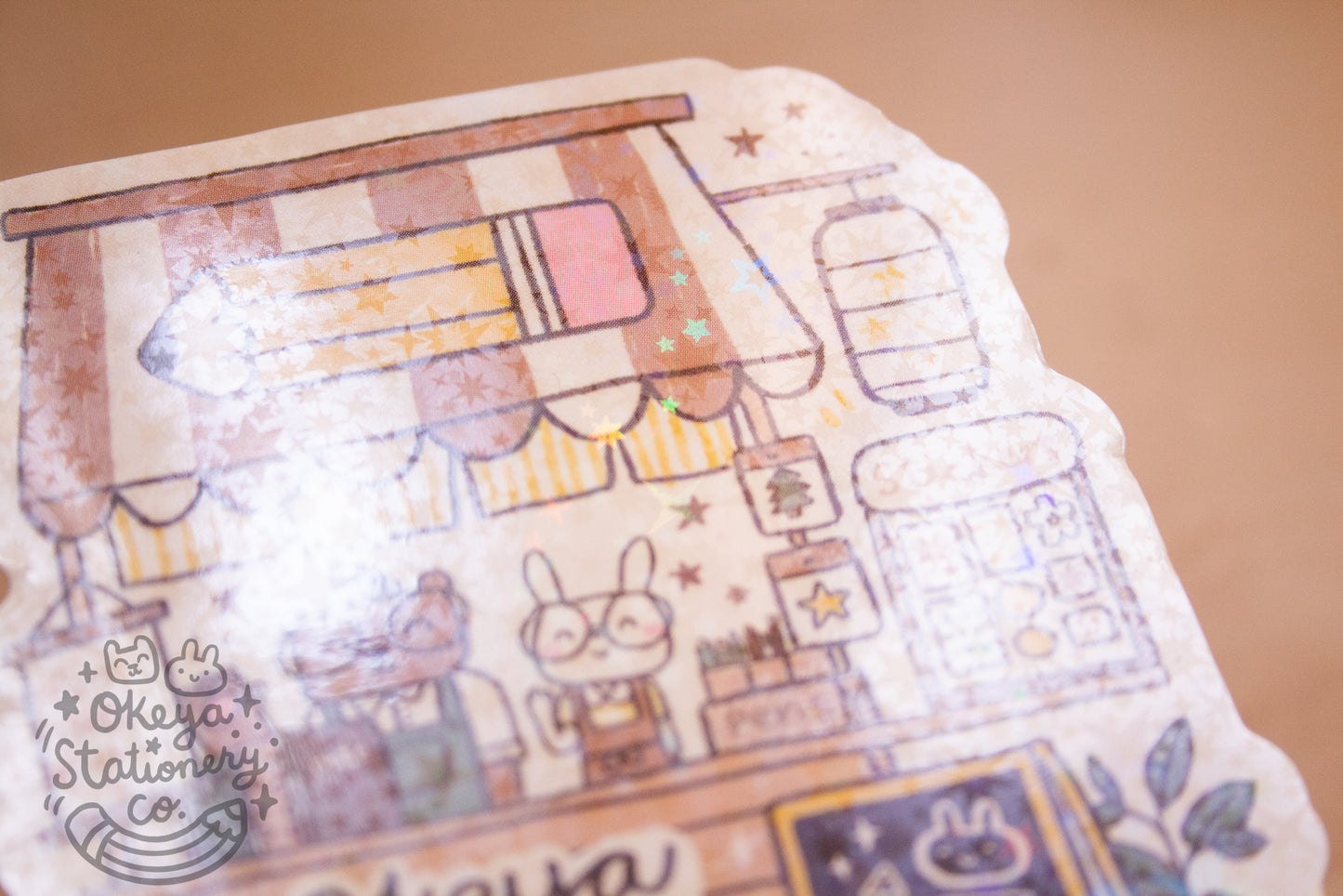 Okeya Stationery Waterproof Sticker