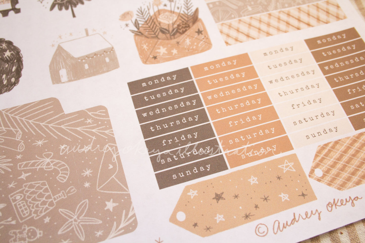 Winter Neutrals Printable