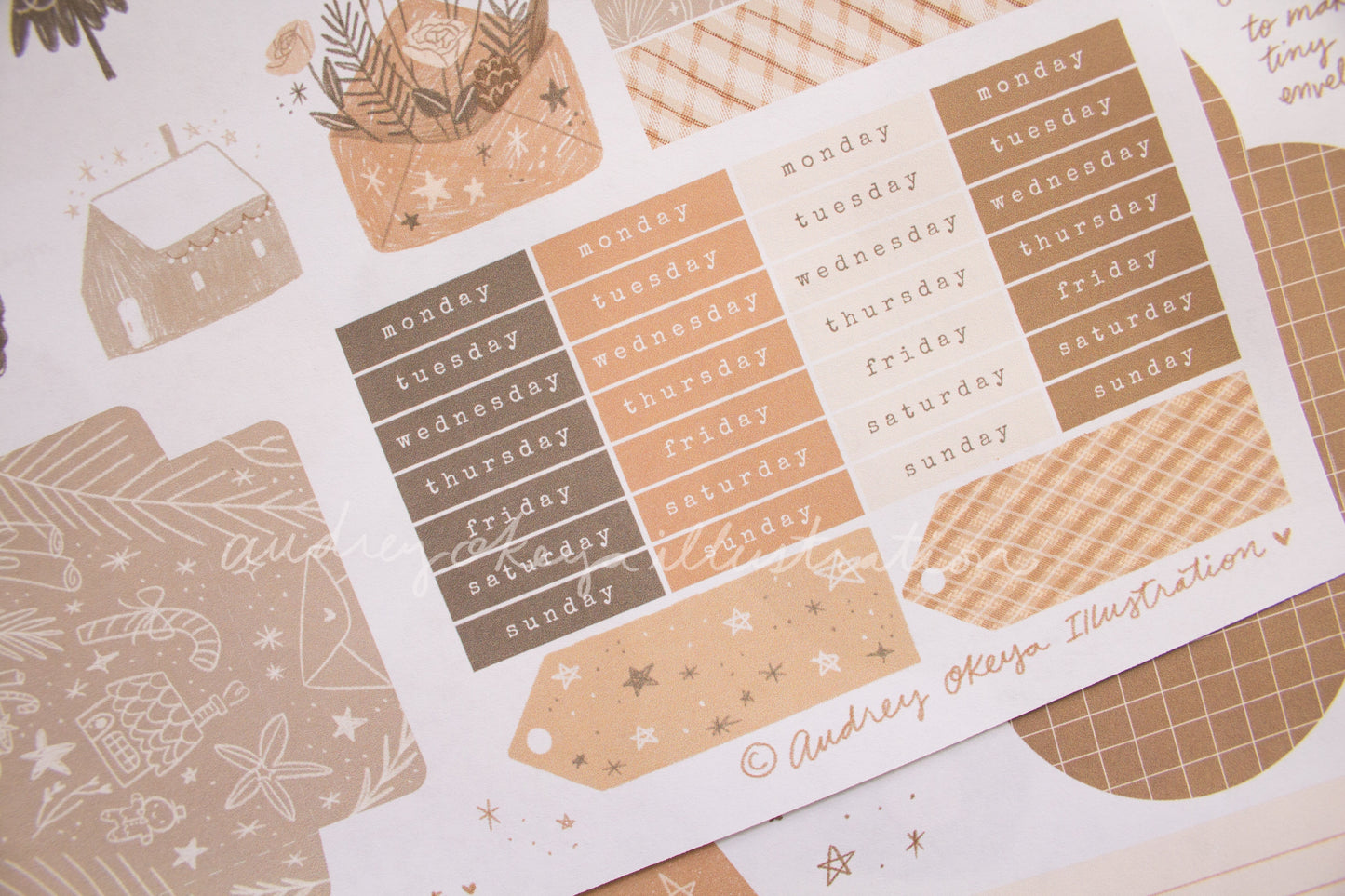 Winter Neutrals Printable