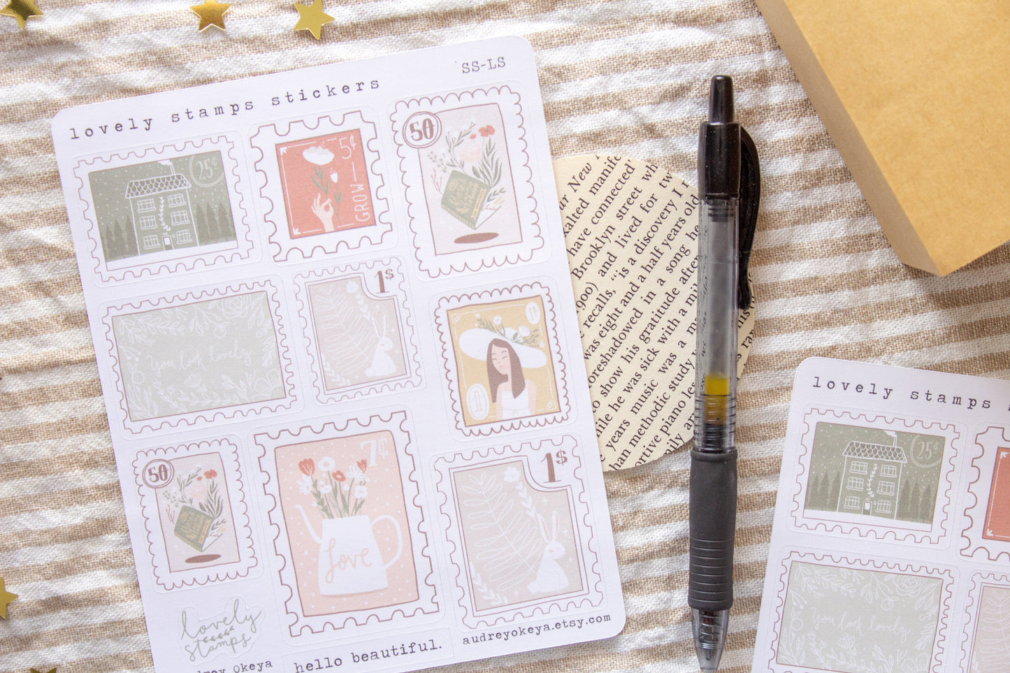 Lovely Stamps Bullet Journaling Sticker Sheets