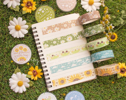 Sunflower Washi Tape