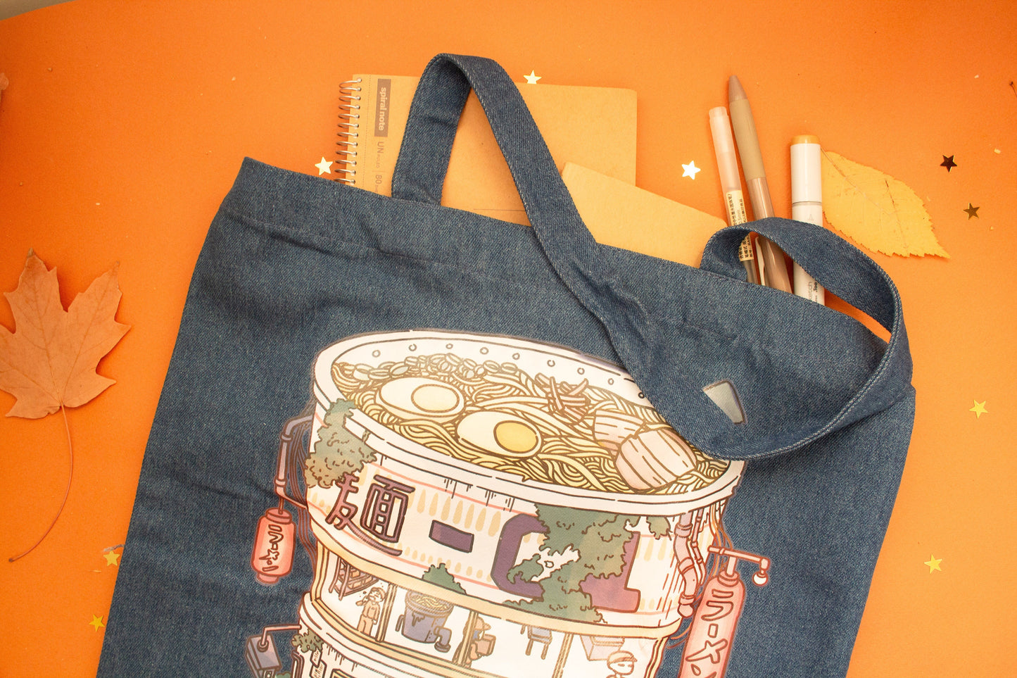 Ramen Warehouse | tote bag /keychain / sticker / postcard