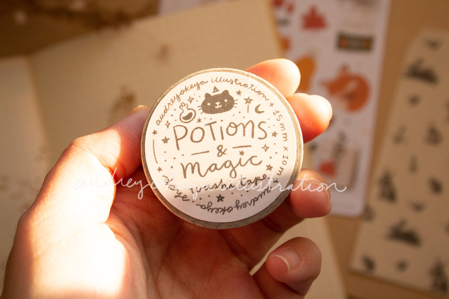 Potions and Magic Washi Tape