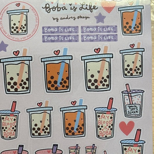 Boba 1 Sticker Sheet