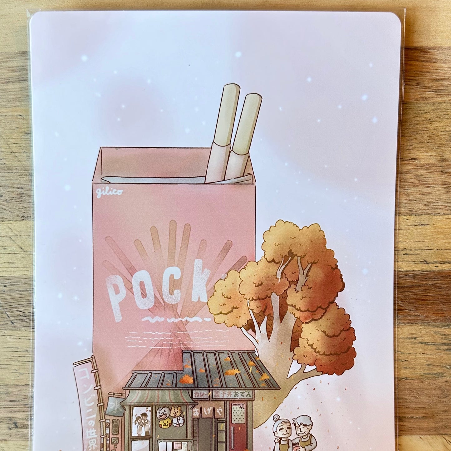 Pocky Print (6x9 Print)