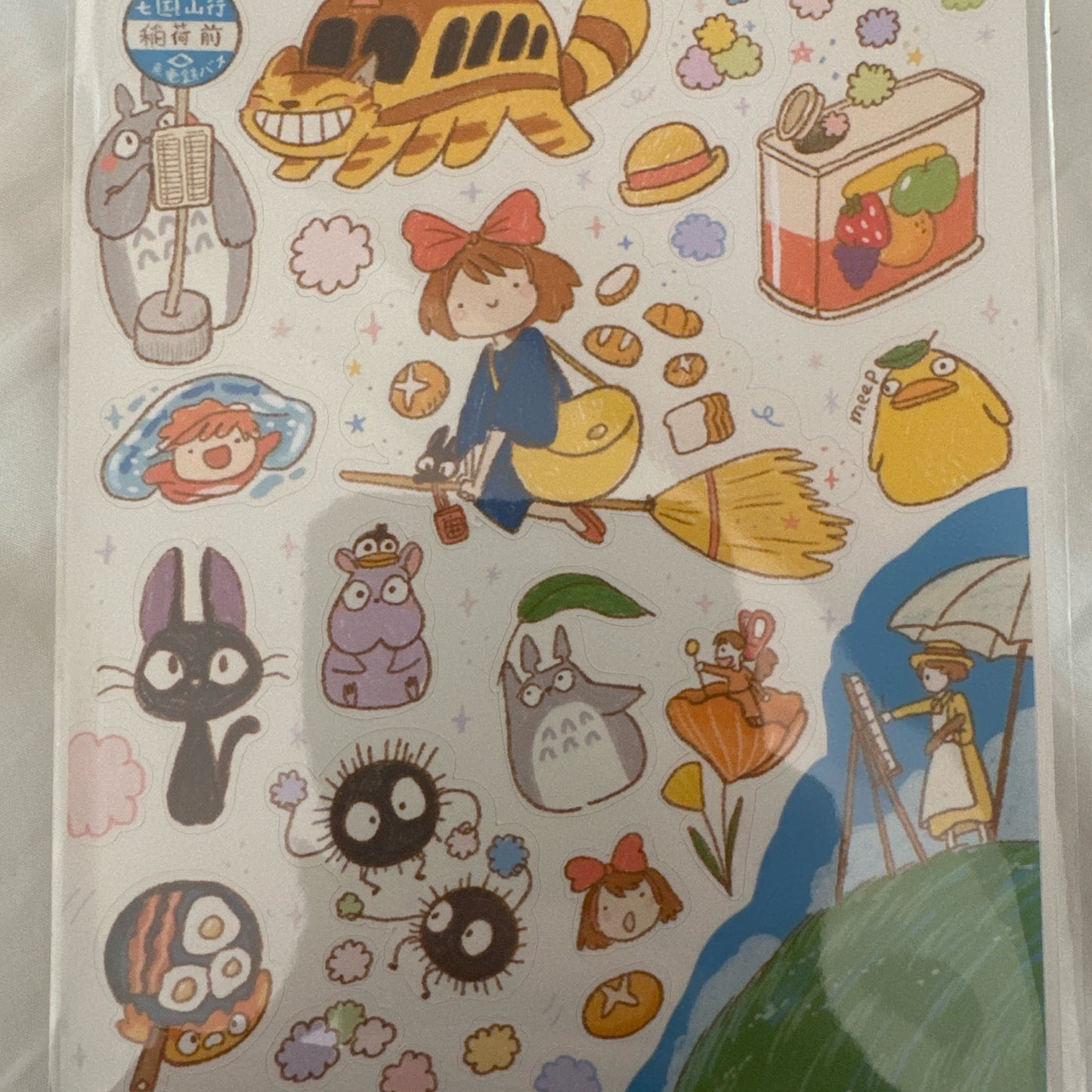 Ghibli Sticker Sheet