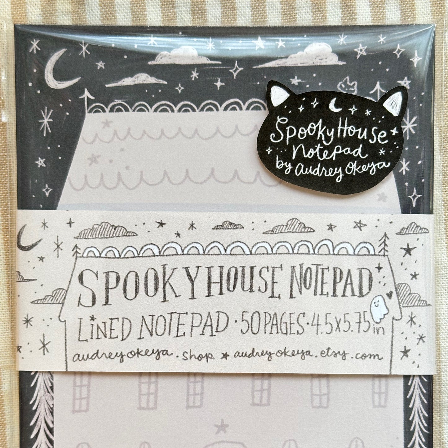 Spooky House Notepad