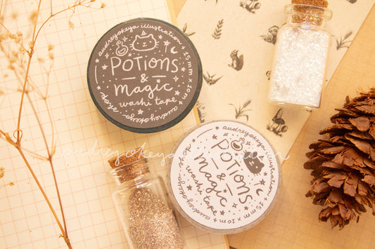 Potions and Magic Washi Tape