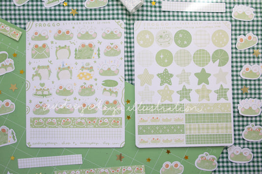 Froggo Sticker Sheet