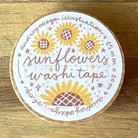 Sunflower Washi Tape