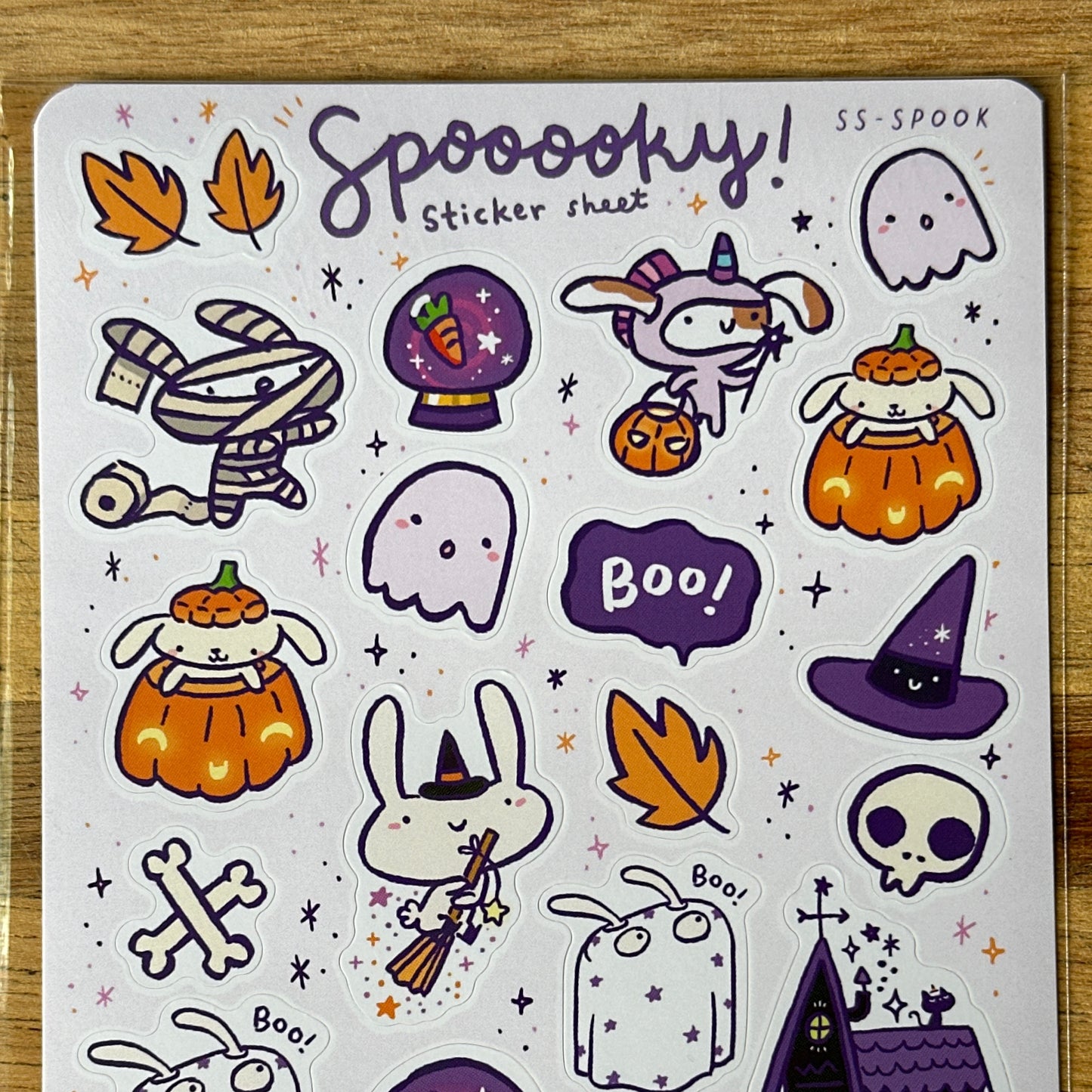 Spooooky! Sticker Sheet