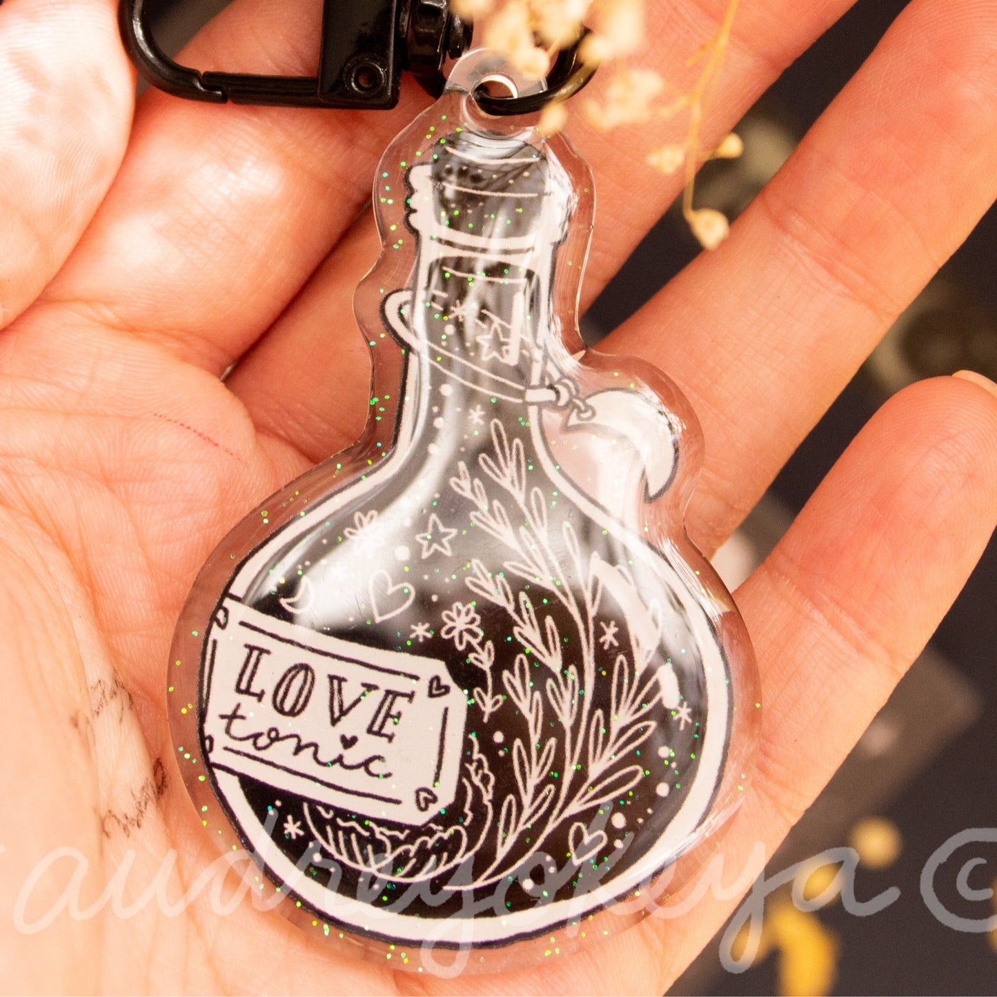 Potions Love Tonic Keychain