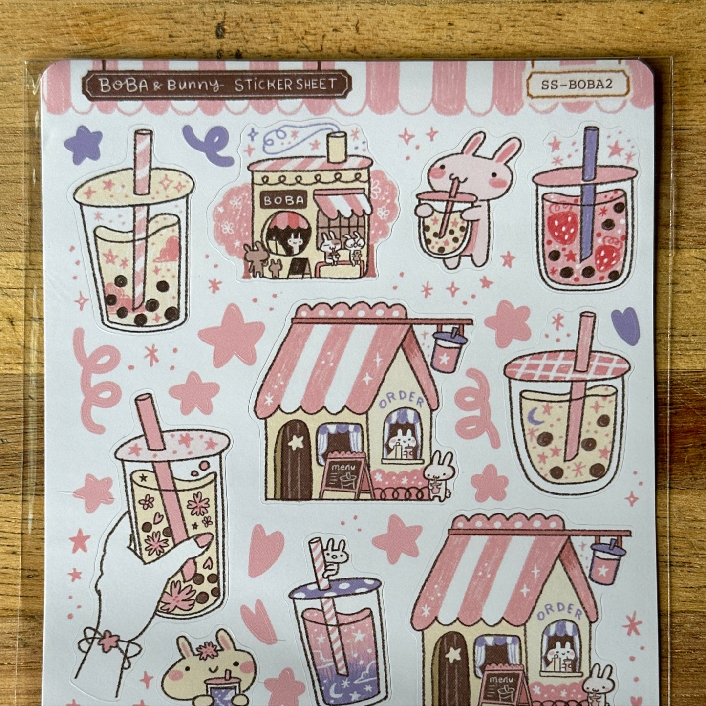 Boba 2 Sticker Sheet