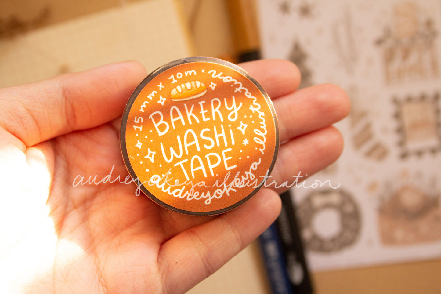 Bread Washi Tape