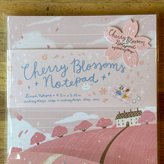 Cherry Blossom Notepad