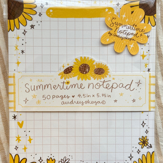 Summertime Notepad