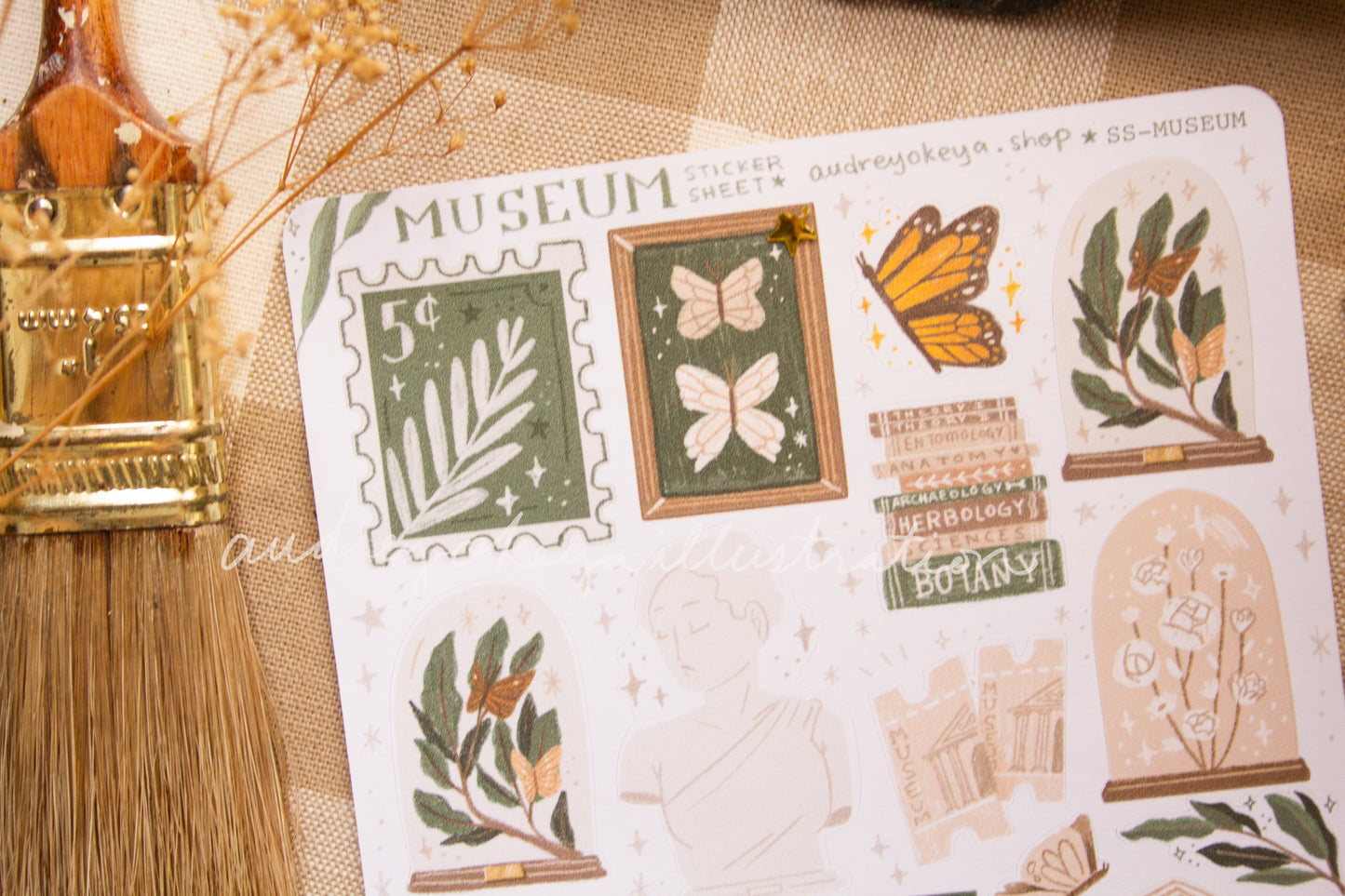 Museum Sticker Sheet