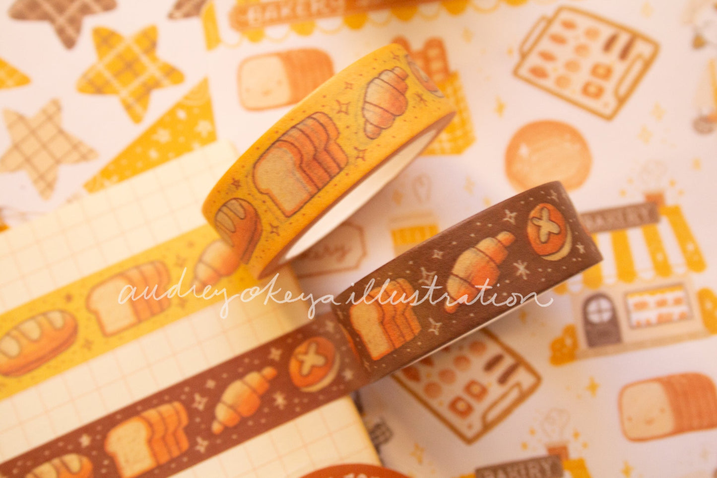 Autumn Collection Washi Tapes 5 Different Designs