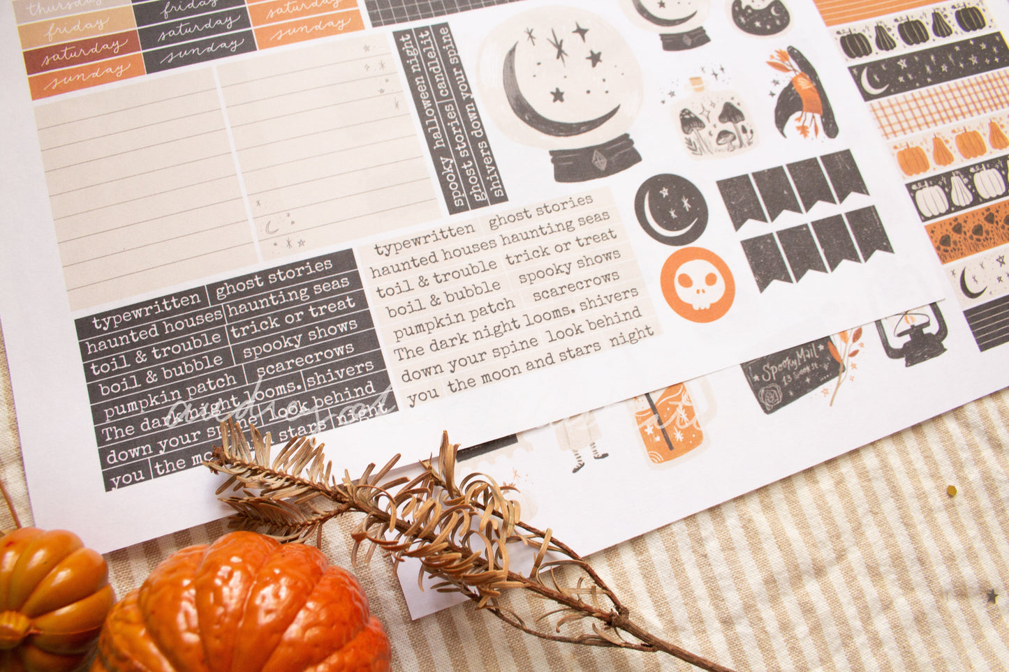 Spooky Autumn Halloween Printable