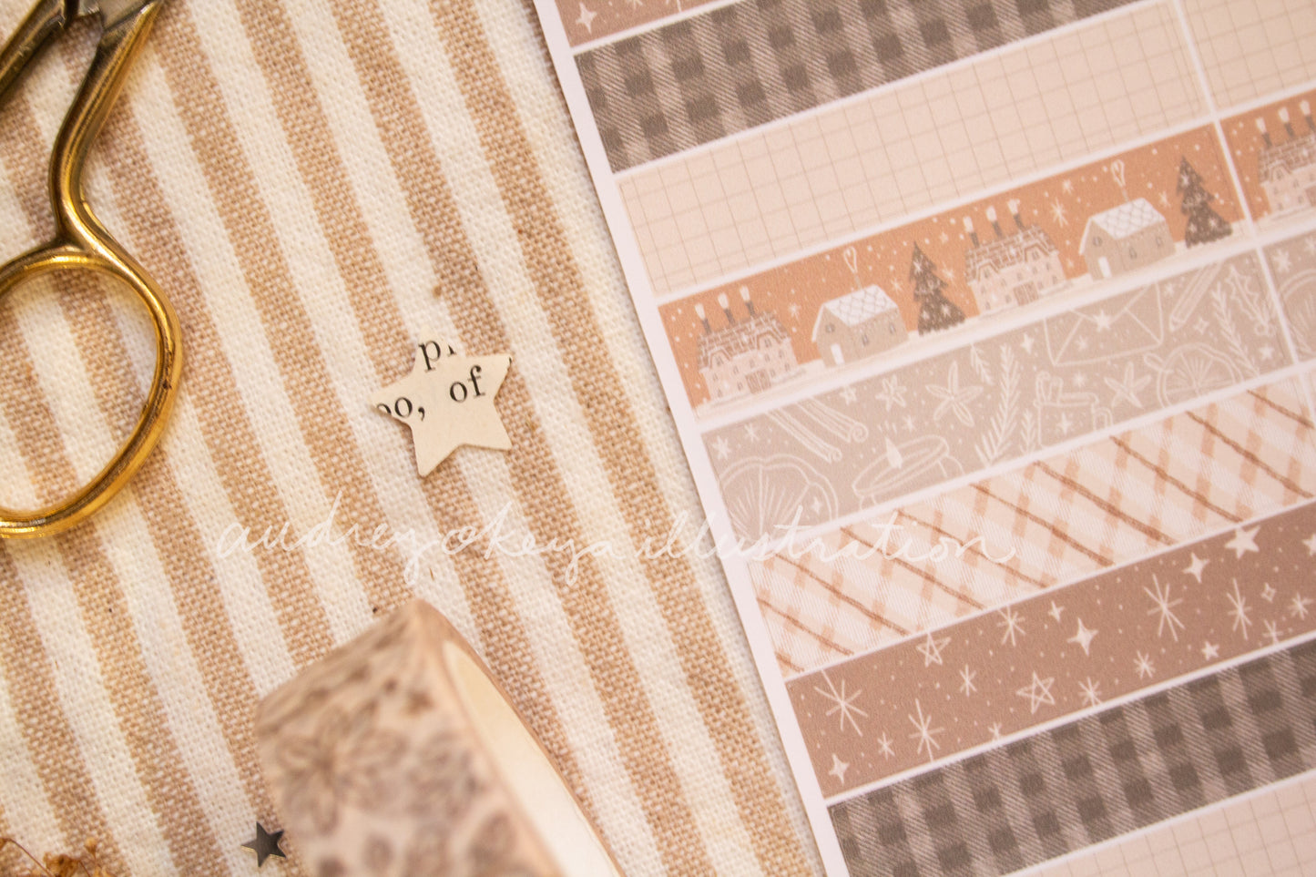 Winter Neutrals Sticker Sheets